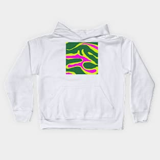 Magenta Rivers Kids Hoodie